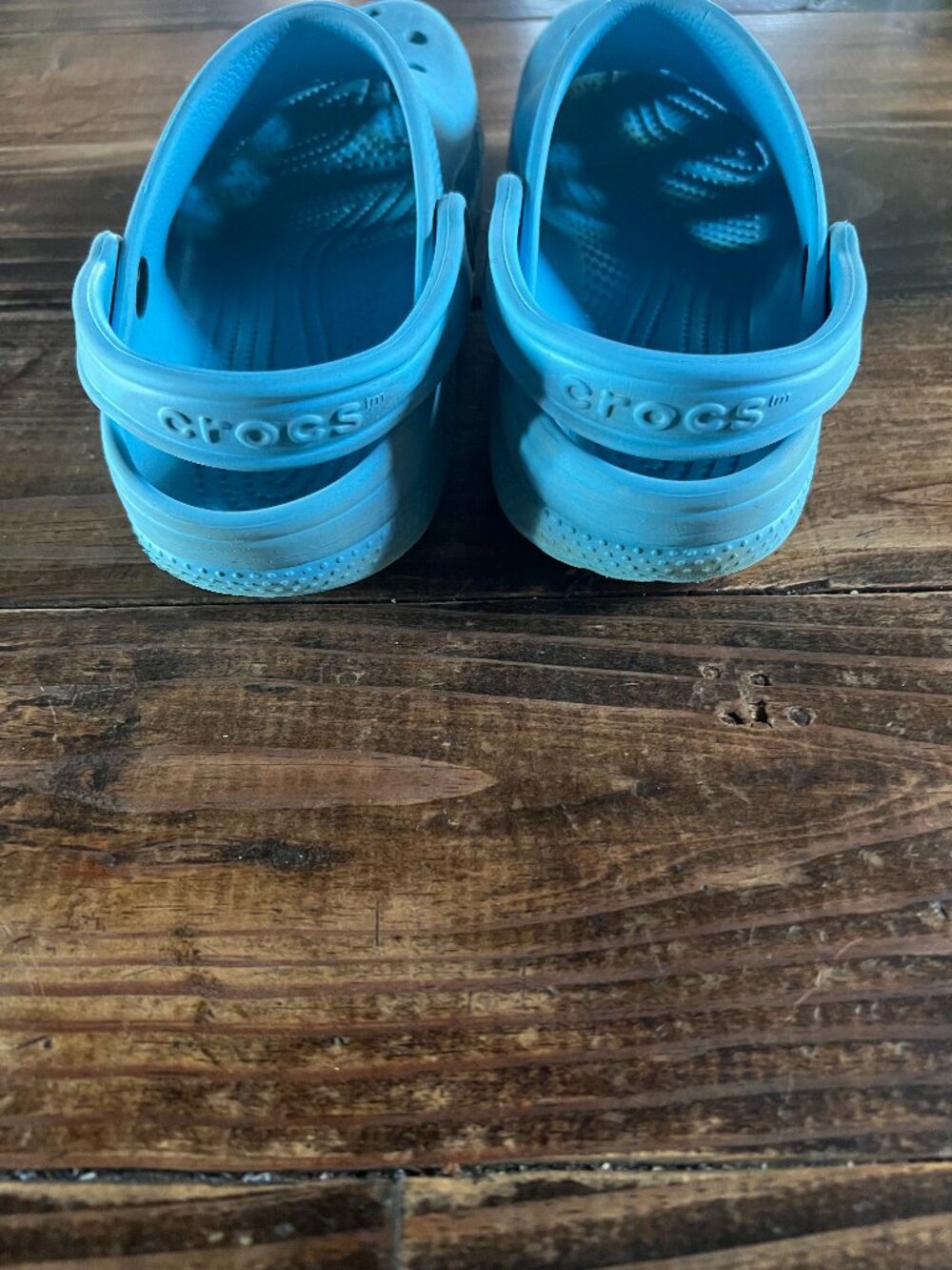 Light Blue Crocs